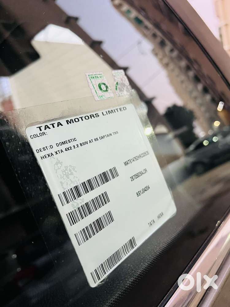 Tata Hexa 2.2 Xta 4x2 7 Str Dual Tone, 2017, Diesel