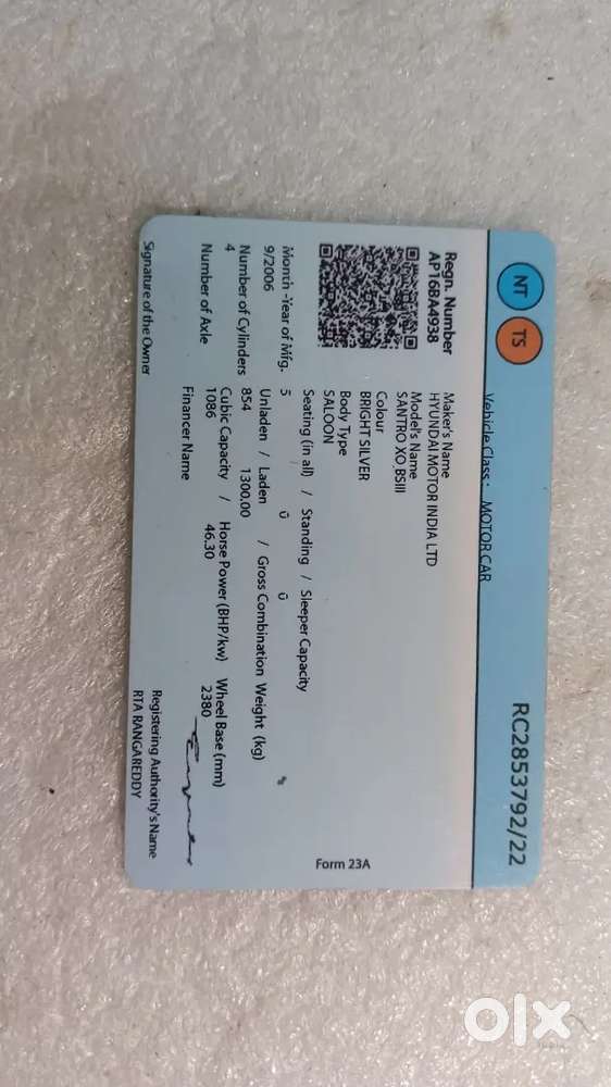 Hyundai Santro Xing 2006 Xl