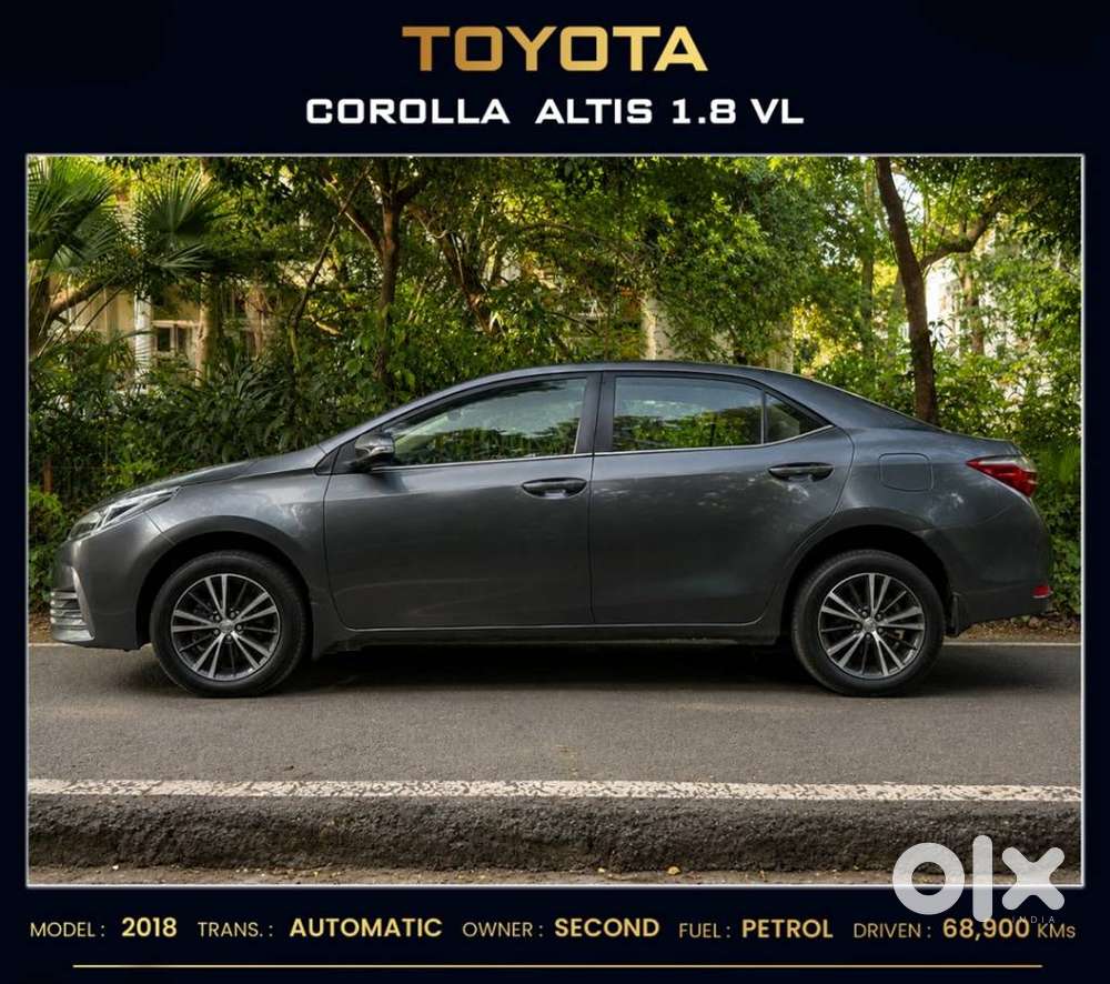 Toyota Corolla Altis Vl, 2018, Petrol