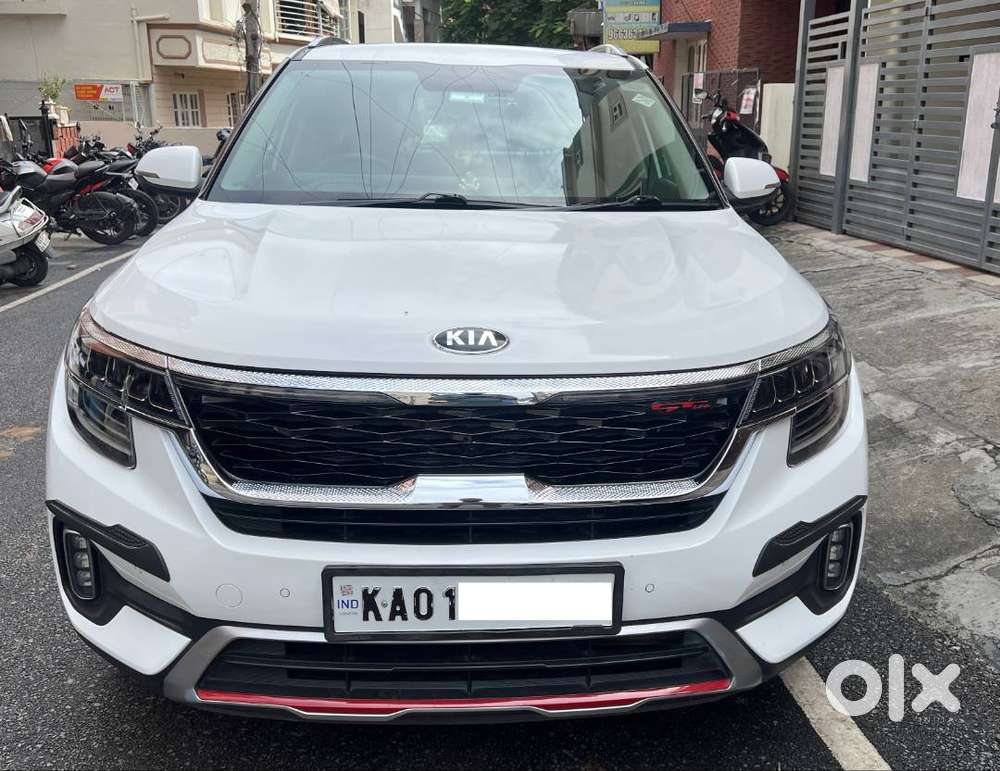 Kia Seltos Gtx Plus Diesel At Glacier White