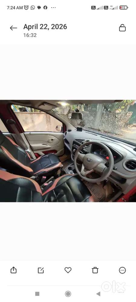 Datsun Redigo 0.8t(o) 2016 Model Red Colour