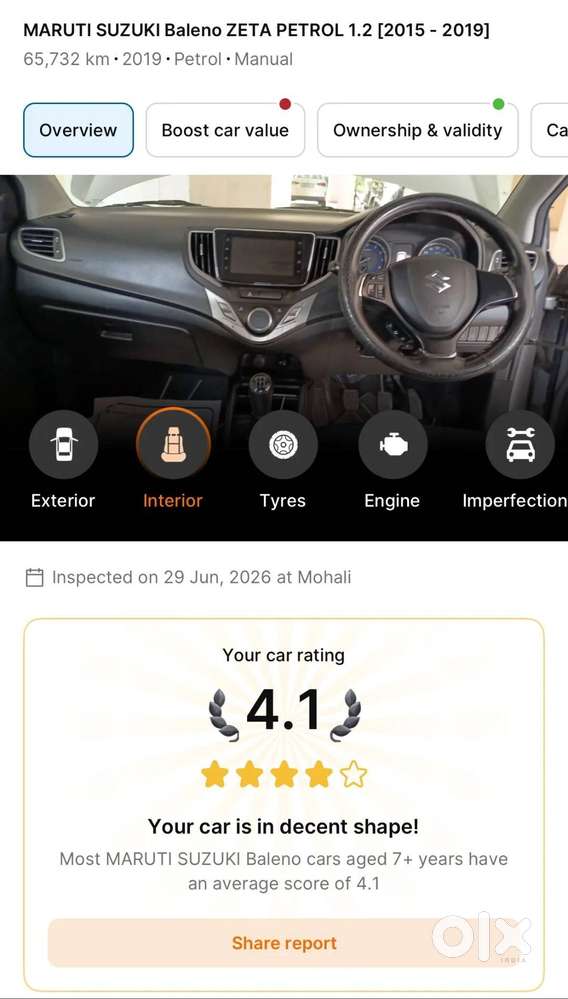 Maruti Suzuki Baleno (2019) – First Owner  Excellent Condition
