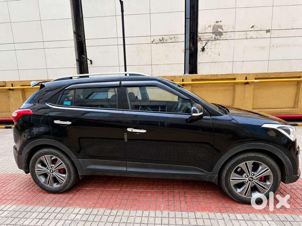 Black Automatic Petrol Hyundai Creta 2017