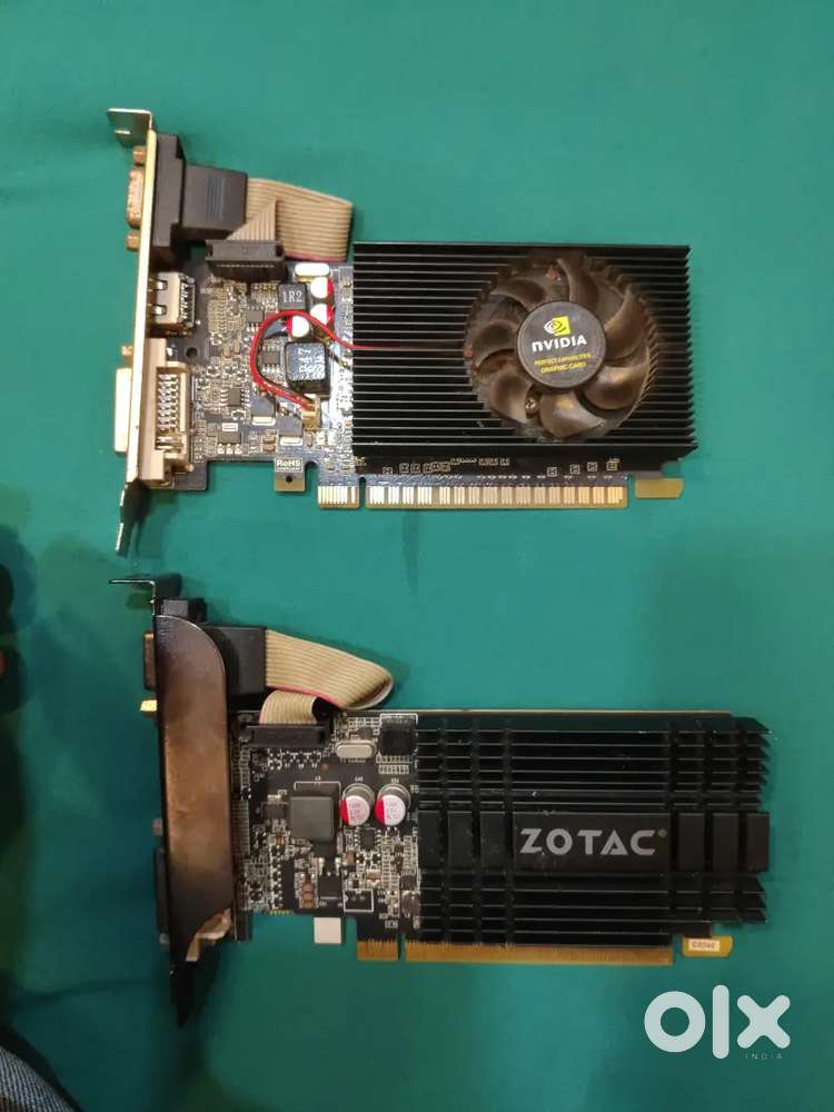 graphics card. 2 i have