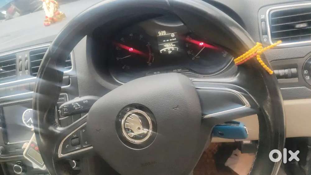 Skoda Rapid Elegance 1.6 Mpi Petrol 2017 Silk Blue
 For Sale.