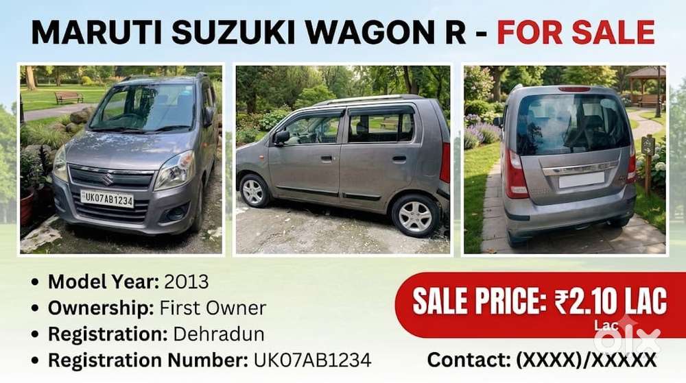 Maruti Suzuki Wagon R Petrol 98000 Km Driven
