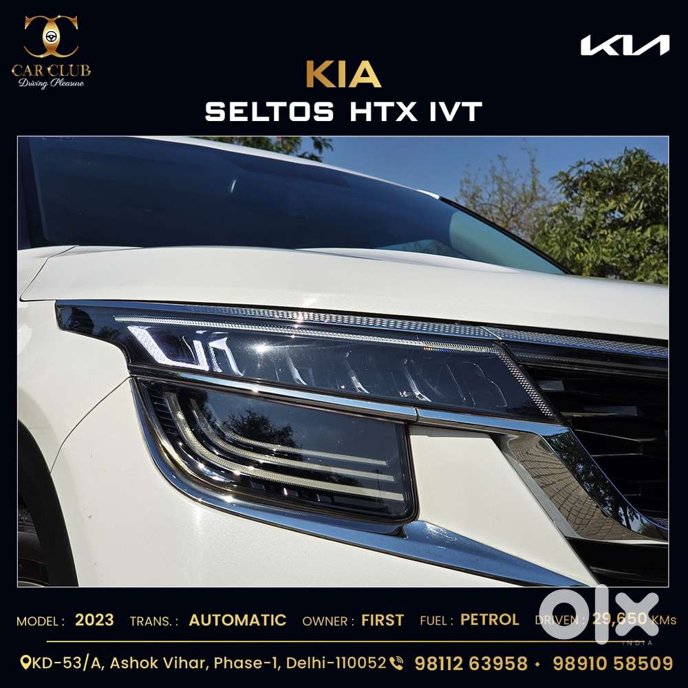 Kia Seltos 1.5 Htx Ivt Petrol Anniversary Edition, 2023, Petrol