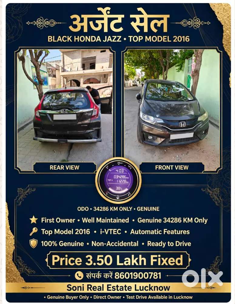 Honda Jazz 1.5 Vx 2016
