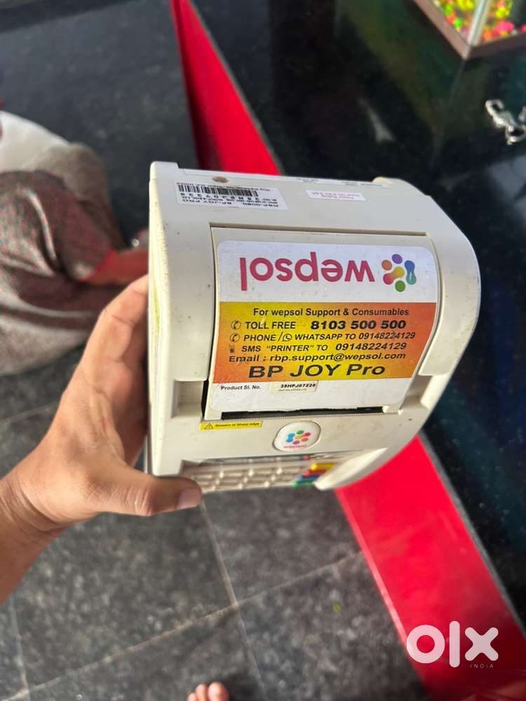 Hotel billing machine