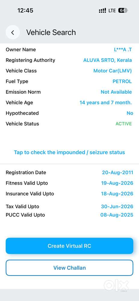 Maruti Suzuki Alto K10 1.0 Lxi, 2011, Petrol