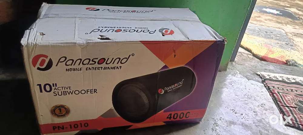 Active Subwoofer Panasound Subwoofer Panasound Bass Tube Panasound