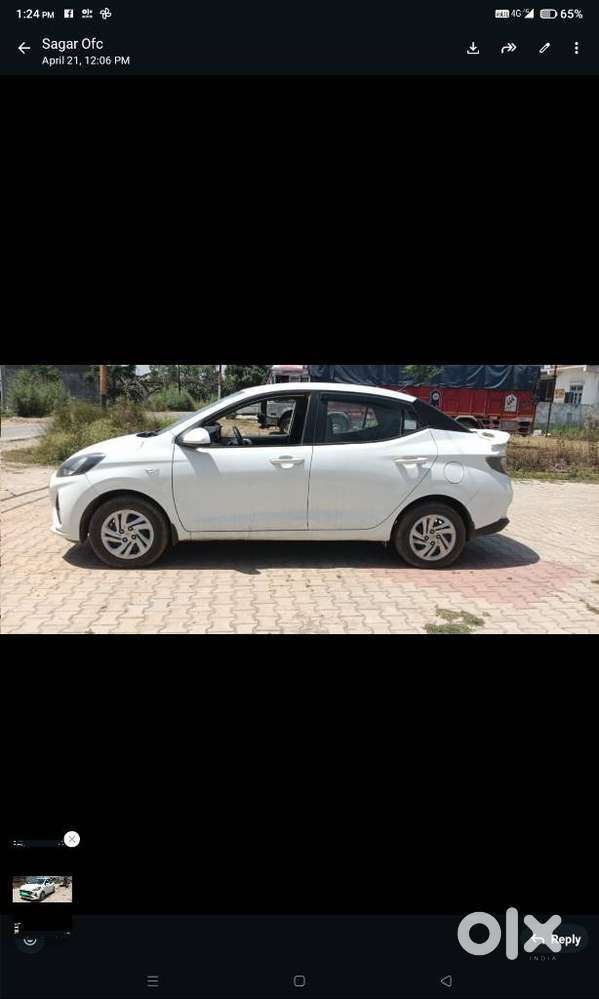 Hyundai Aura 1.2 S Petrol Amt, 2022, Cng & Hybrids