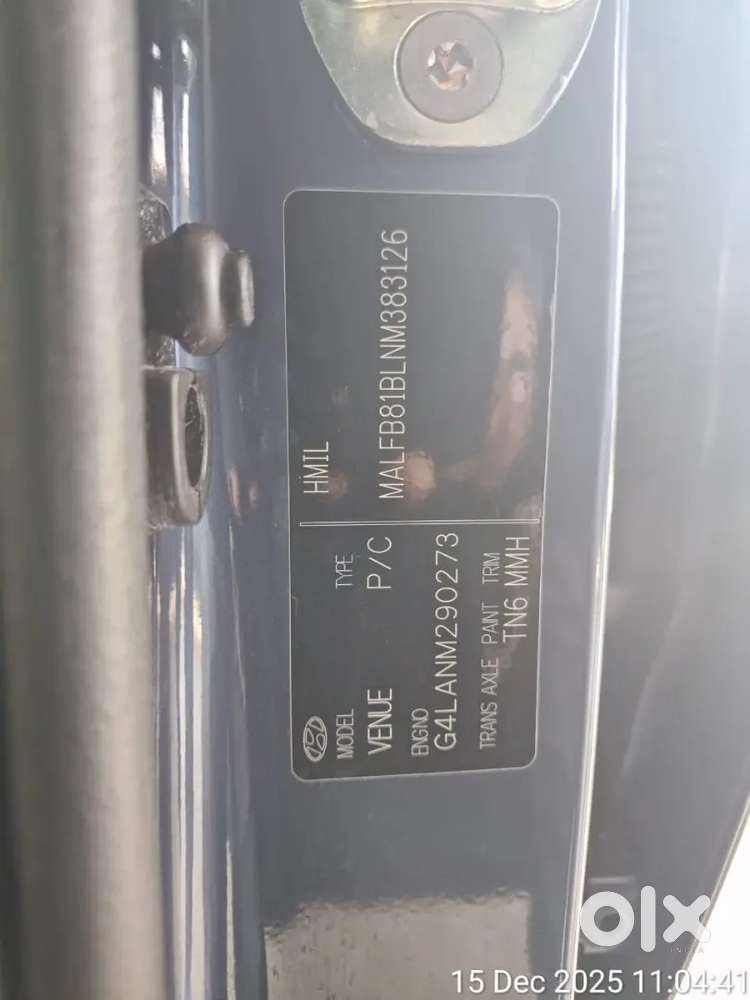 Well Maintained Well Serviced Car 2022 Model Hyundai Venue Car