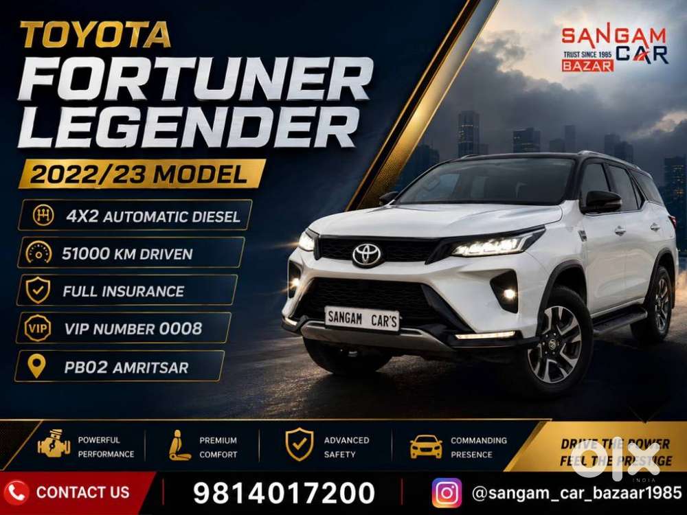 Toyota Fortuner Legender 4x2 At 2.8, 2022, Diesel