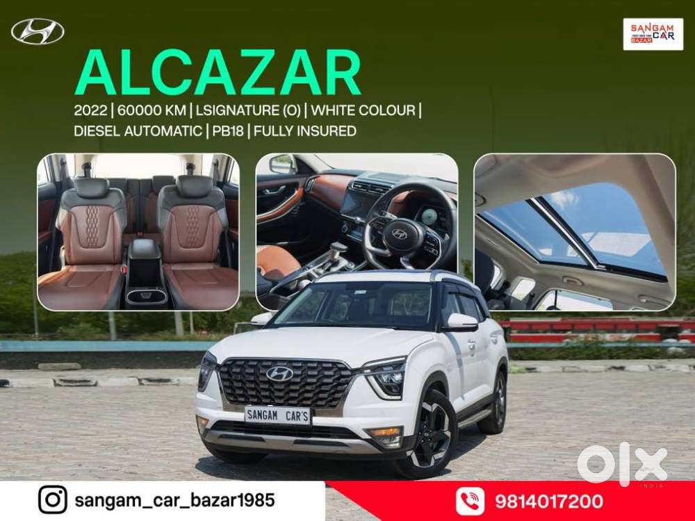 Hyundai Alcazar 1.5 Platinum (o) Diesel At 6 Str, 2022, Diesel