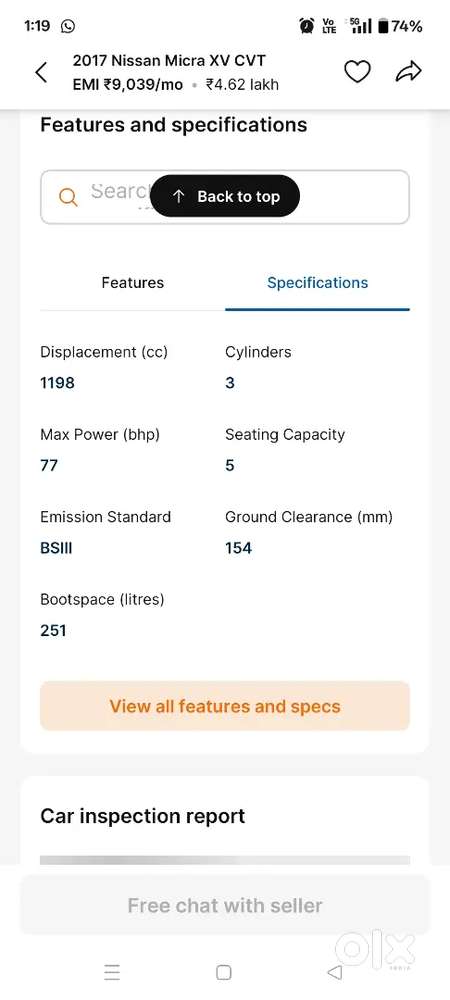 Nissan Micra Active 2017