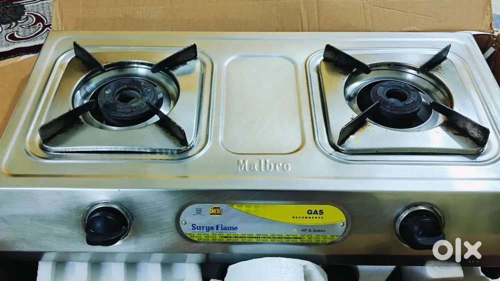 Gas stove 2 burner