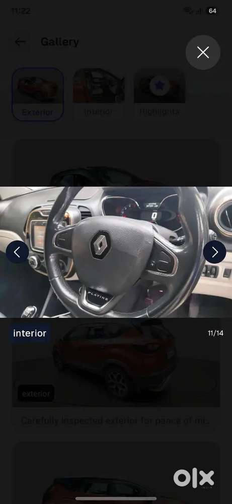 Renault Captur Platine 2019 Diesel