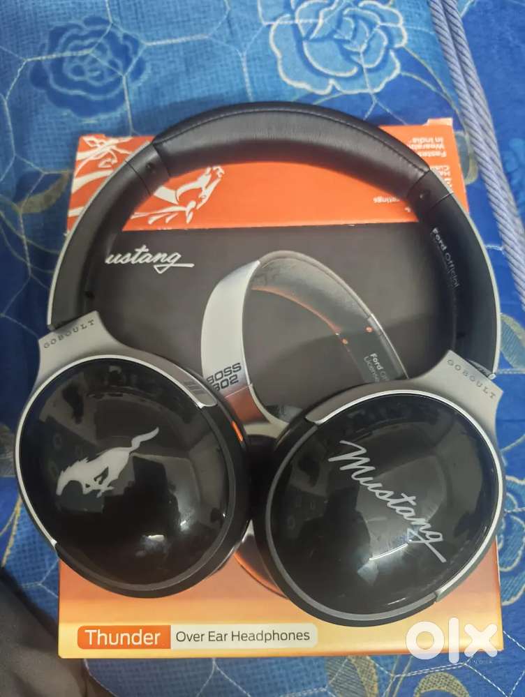 Mustang collaboration headphones
