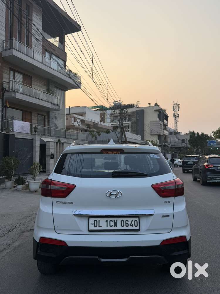 Hyundai Creta 1.6 Sx (o) Vtvt, 2017, Petrol