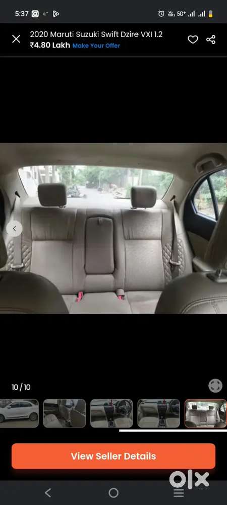 Maruti Suzuki Dzire Vxi Petrol 2020