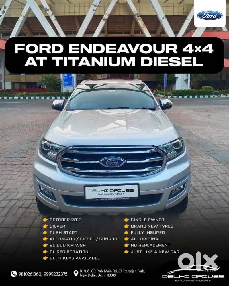 Ford Endeavour 3.2 Titanium At 4x4, 2019, Diesel
