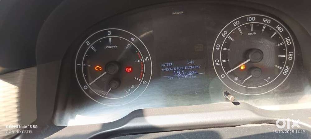 Toyota Innova Crysta 2.4 G Mt, 2017, Diesel