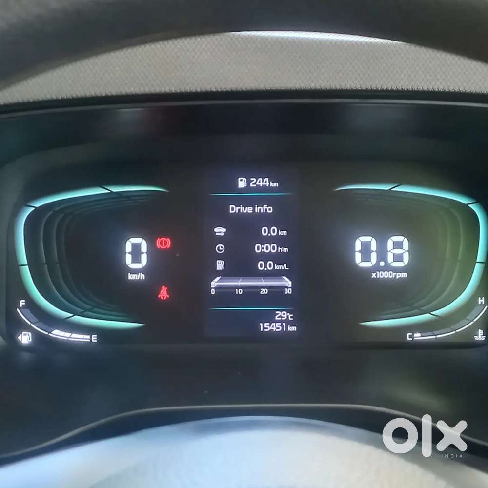 Kia Carens 2022 Petrol 15400 Km Driven Showroom Condition