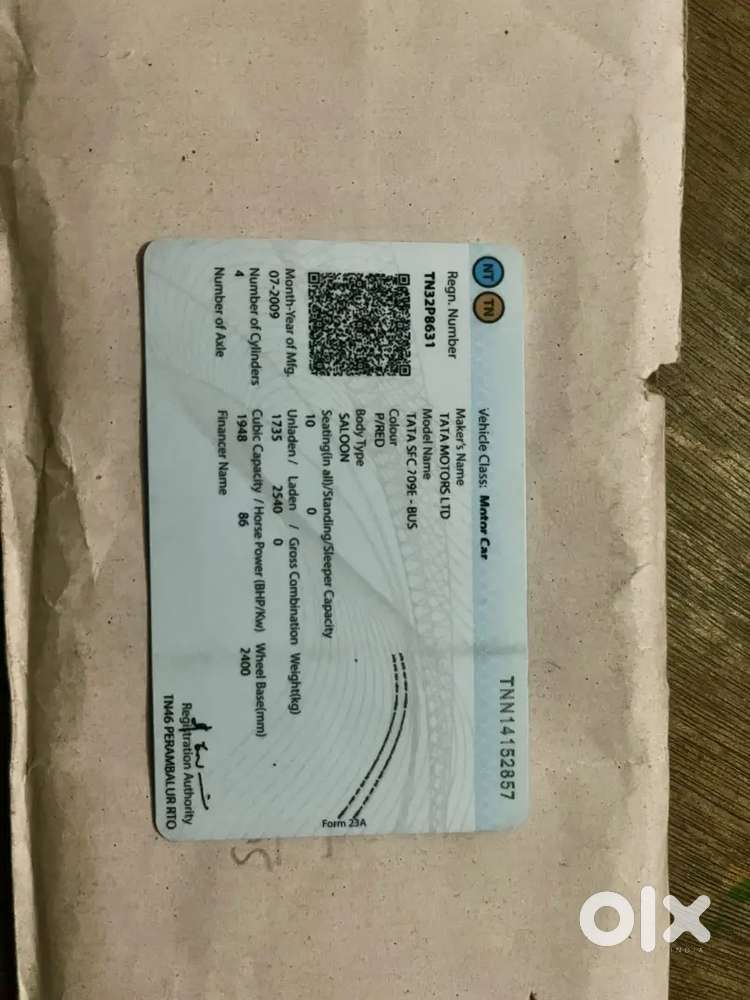 Tata Sumo Victa 2009 Diesel Manual