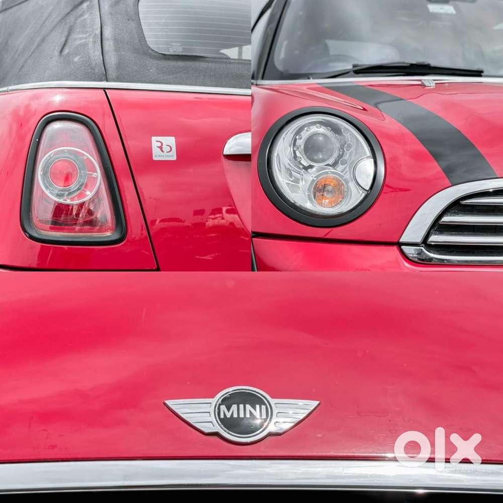 Mini Cooper Convertible Red 3 Door Good Conditon