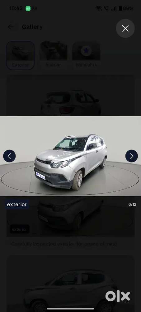 Mahindra Kuv100 Nxt 2017 Manual Petrol