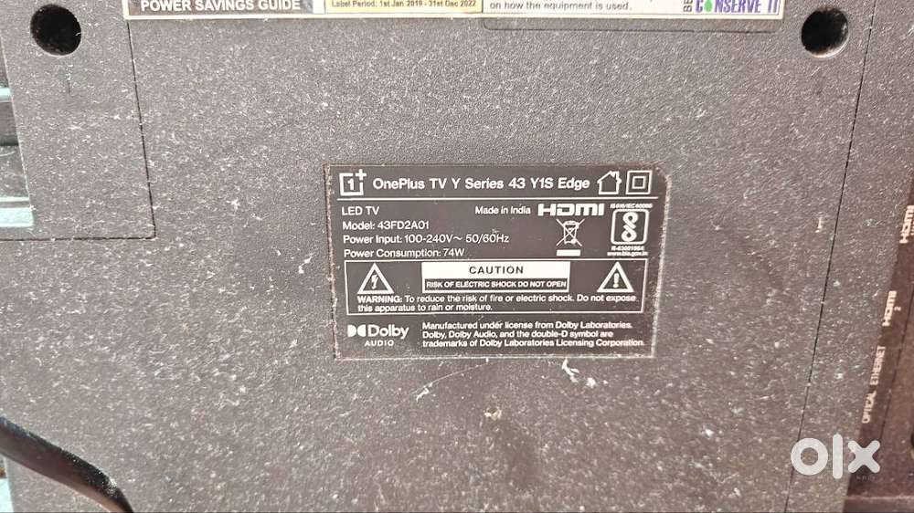 1+ lcd tv glass broken