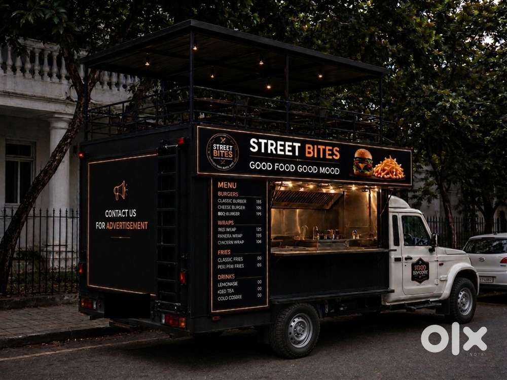 Premium Food Truck For Rent – New Mahindra Bolero Cngchennai