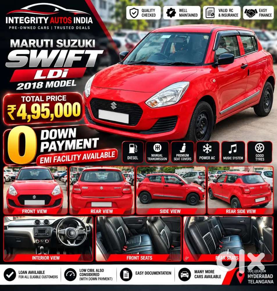All Cars Available At 0 Down Payment
