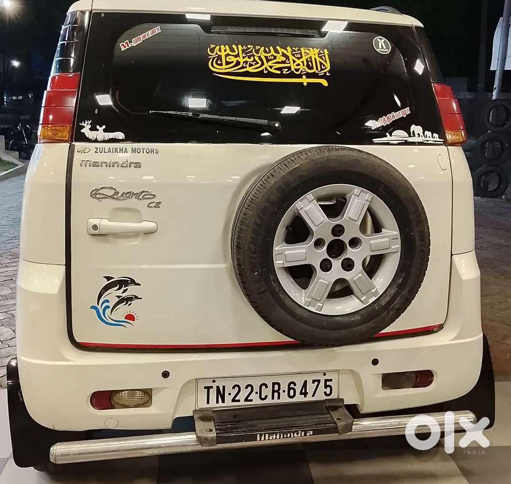 Mahindra Quanto 2014 White Colour Car For Sale..