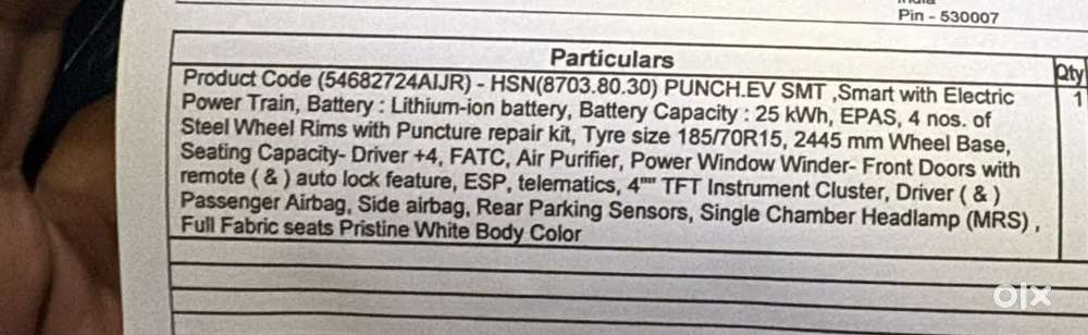 Tata Punch Ev 2025