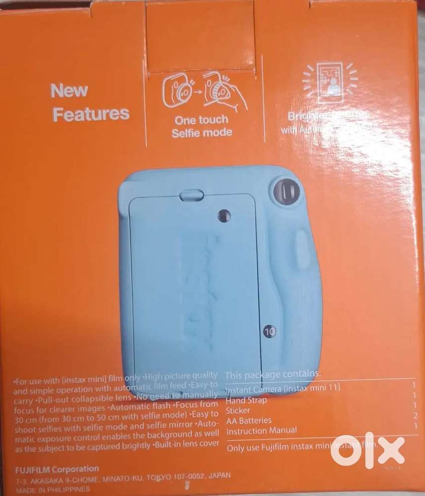Fujifilm Instax Mini 11 (Sky Blue)