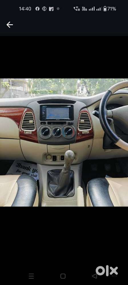 Toyota Innova 2.5 Gx 8 Str, 2010, Diesel