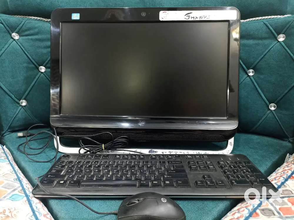 HP Dekstop with mouse and keyboard.
