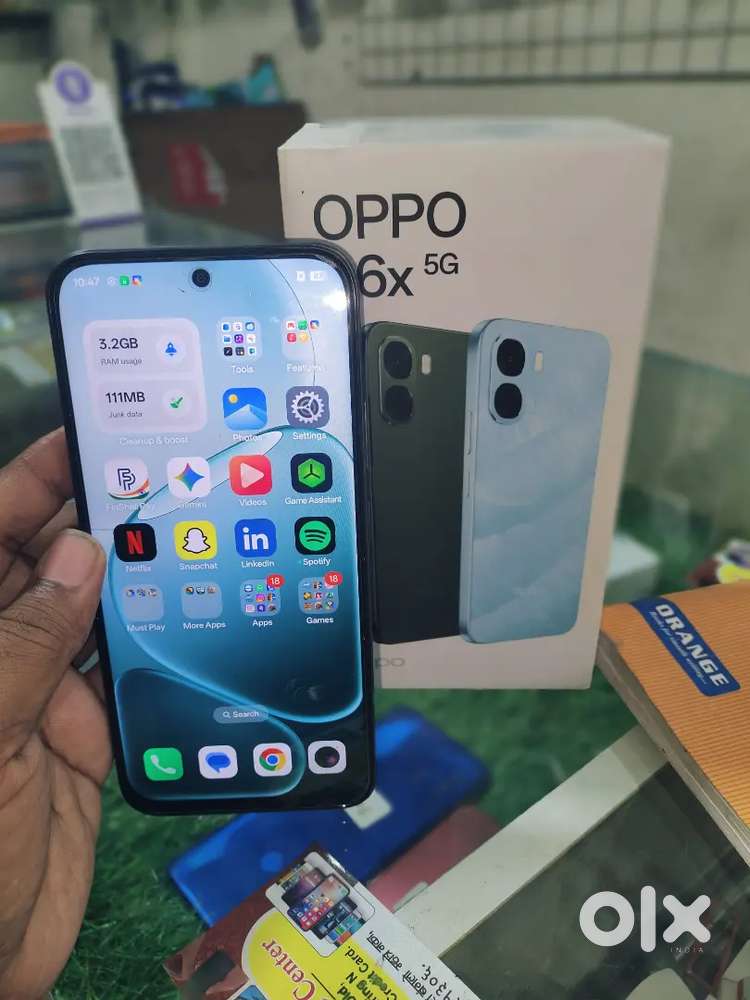 Sale New my oppo 1 month use 6 128 gb 5g phone