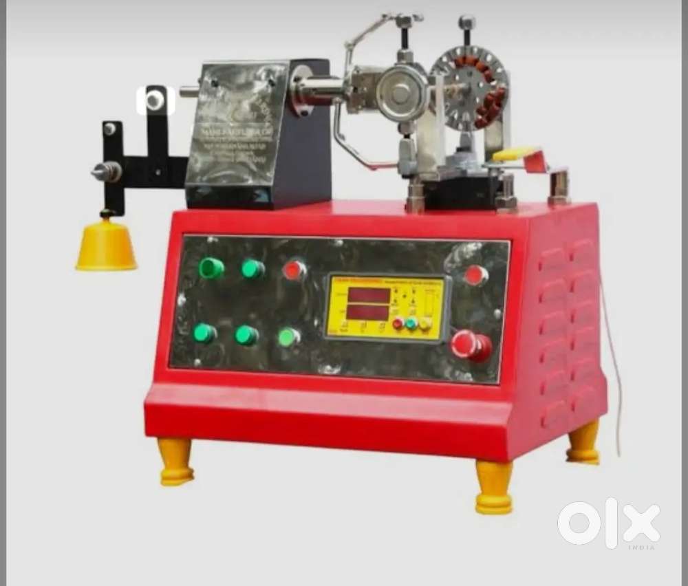 Krishan engineering celing fan winding machine