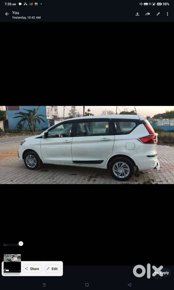 Maruti Suzuki Ertiga 1.5 Tour M Cng, 2022, Cng & Hybrids