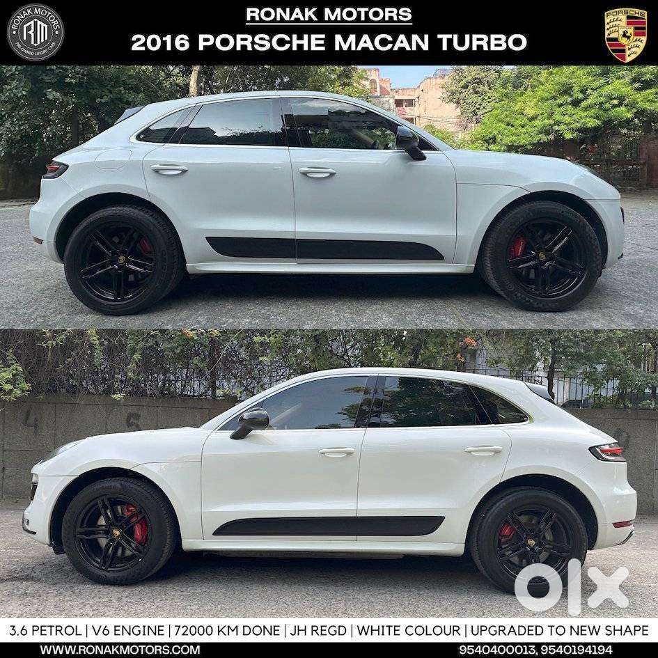 Porsche Macan Turbo, 2016, Petrol
