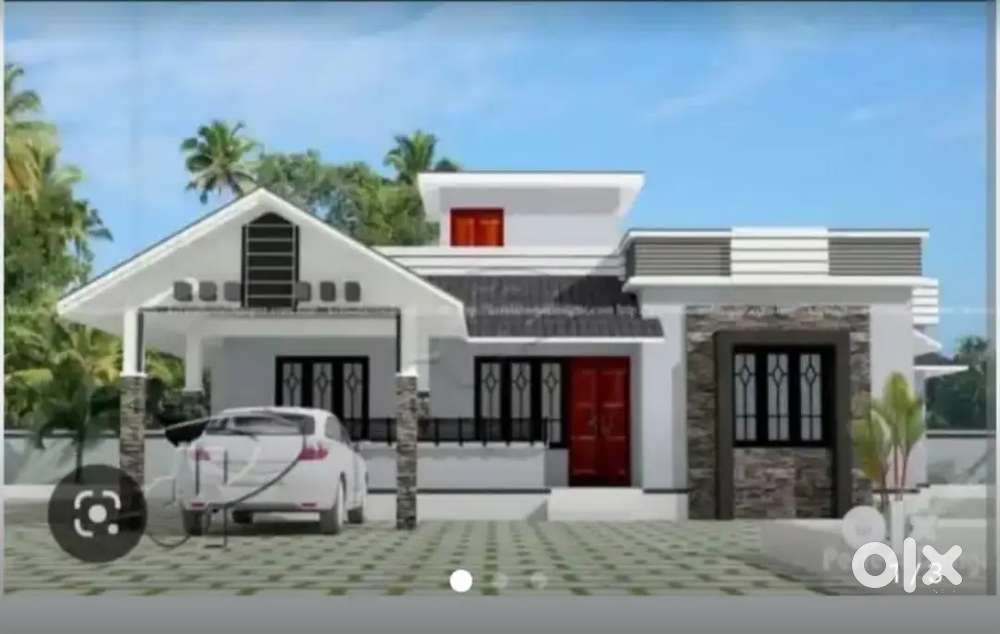 Silver spring Villas _ Kuruppampady, 1225 sqft, 5.6 cent, 3 bedroom.