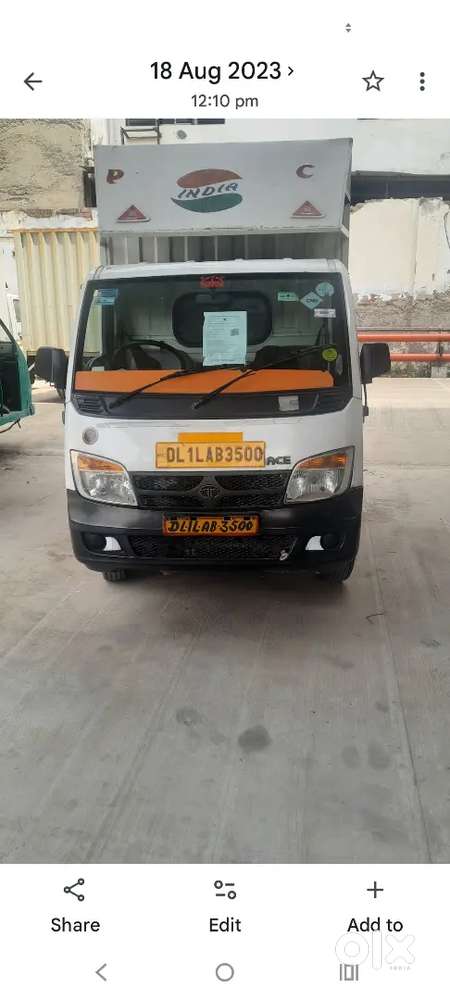 Tata ace, full body cover in good condition driven in mattress company