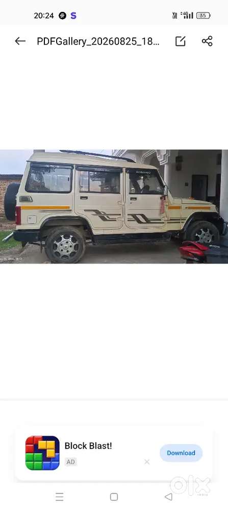 Mahindra Bolero Diesel 2012 White