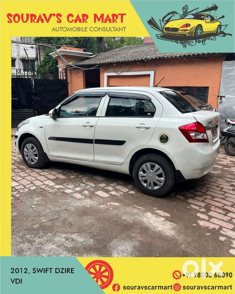 Maruti Suzuki Swift Dzire Vdi, 2012, Diesel