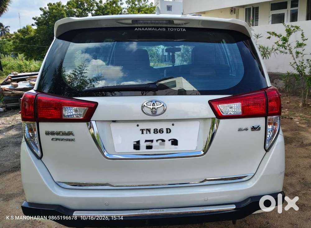 Toyota Innova Crysta 2.4 V 7 Str, 2018, Diesel