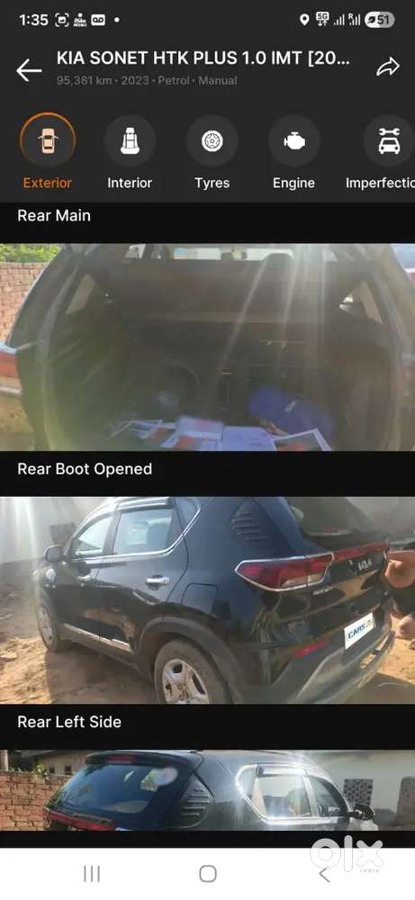 Kia Sonet 2023 Petrol 105000 Km Driven