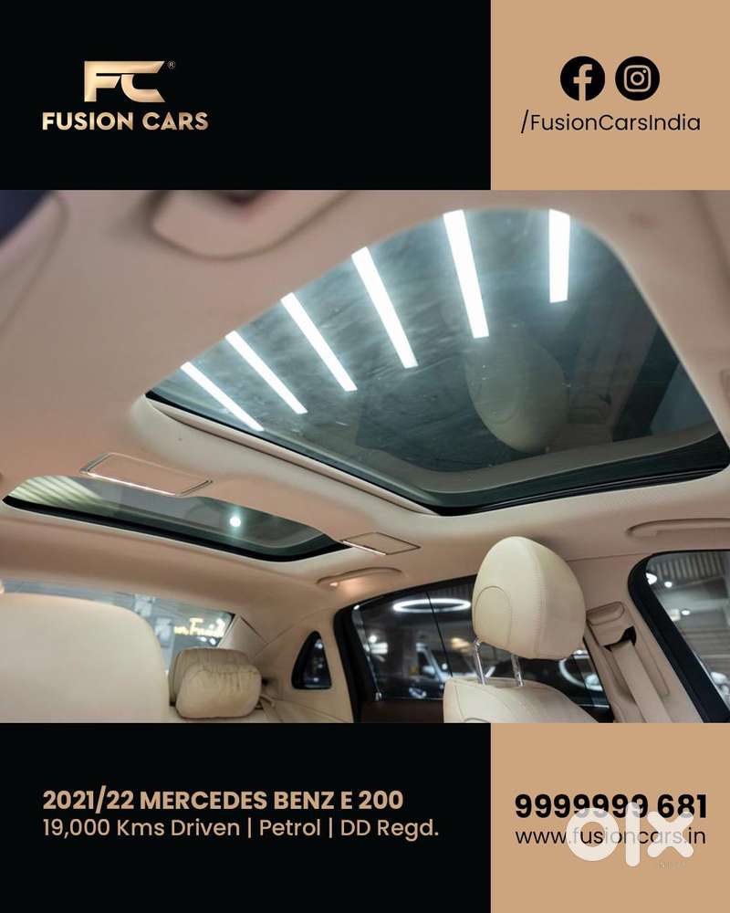 Mercedes-benz E-class 200, 2022, Petrol